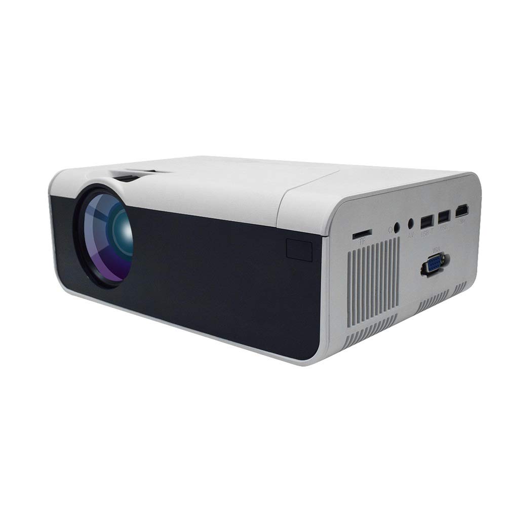 MMD HD Video Projector 480P - 150 Inch Home Theater Projector with HDMI/VGA/USB Inputs | Compatible with Fire Stick, Laptop & Smartphone | Ideal for Movie Nights, Business Presentations & Classroom Teaching