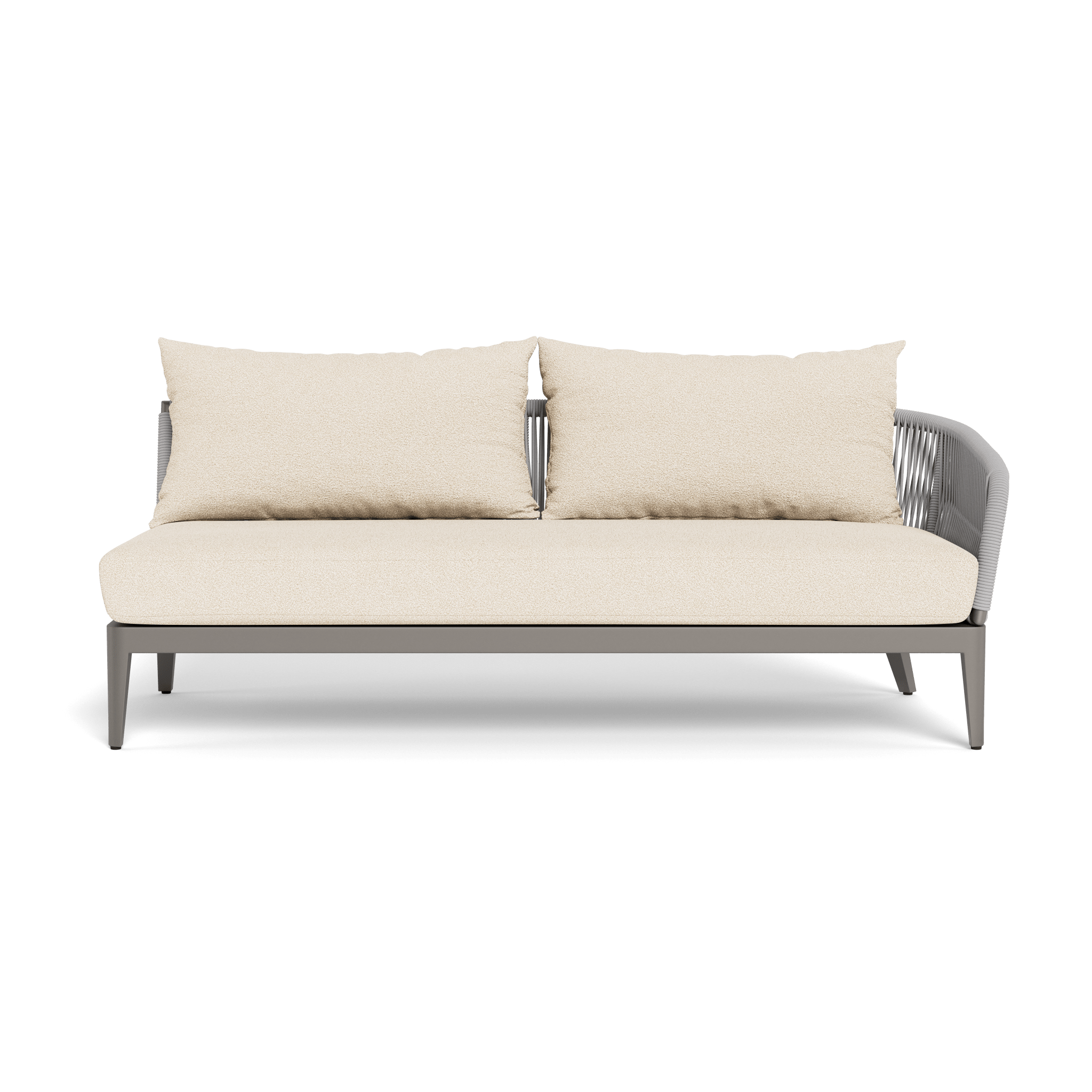 Hamilton 2-Seater Sofa with Single Right Armrest - Perfect for Living Room, Lounge, and Small Spaces