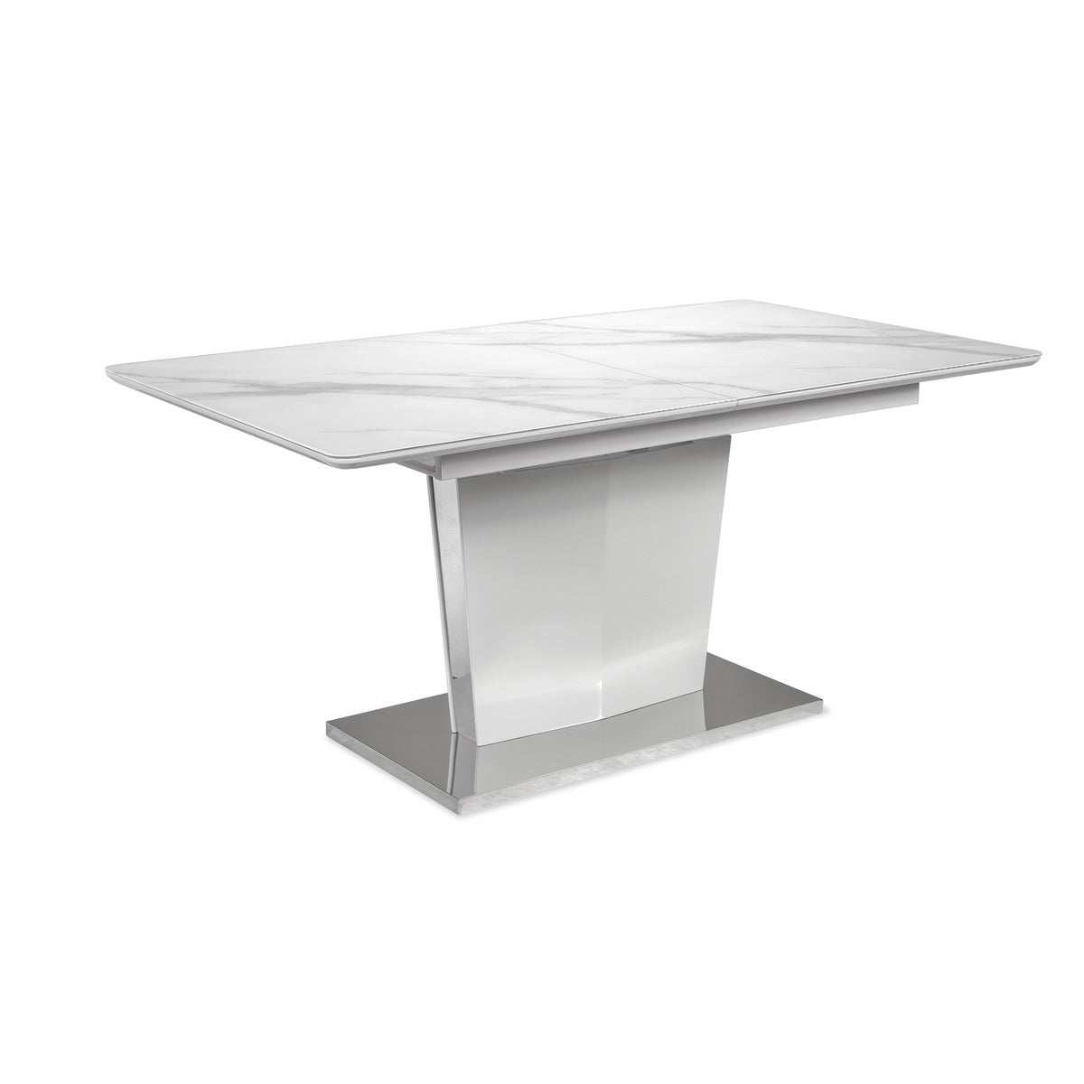 Cynthia Extendable Dining Table - Solid Wood Expandable Table for 6 to 8 People - Perfect for Family Gatherings & Dinner Parties