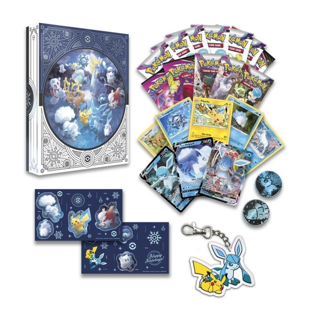 Pokemon TCG Holiday Advent Calendar 2023 - 24 Days of Collectible Cards & Fun Surprises for Kids & Collectors | Christmas Countdown Gift Idea