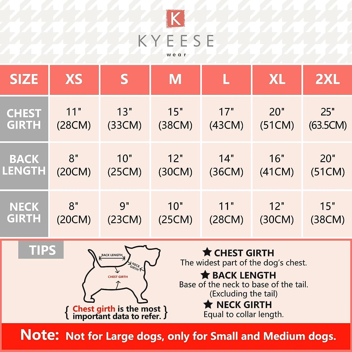 KYEESE Stretchy Dog Sweater with Bowtie - Soft Warm Turtleneck Dog Pajamas for Small Dogs - Cozy Winter Onesie for Cold Weather - Grey - Perfect for Indoor Lounging & Outdoor Walks