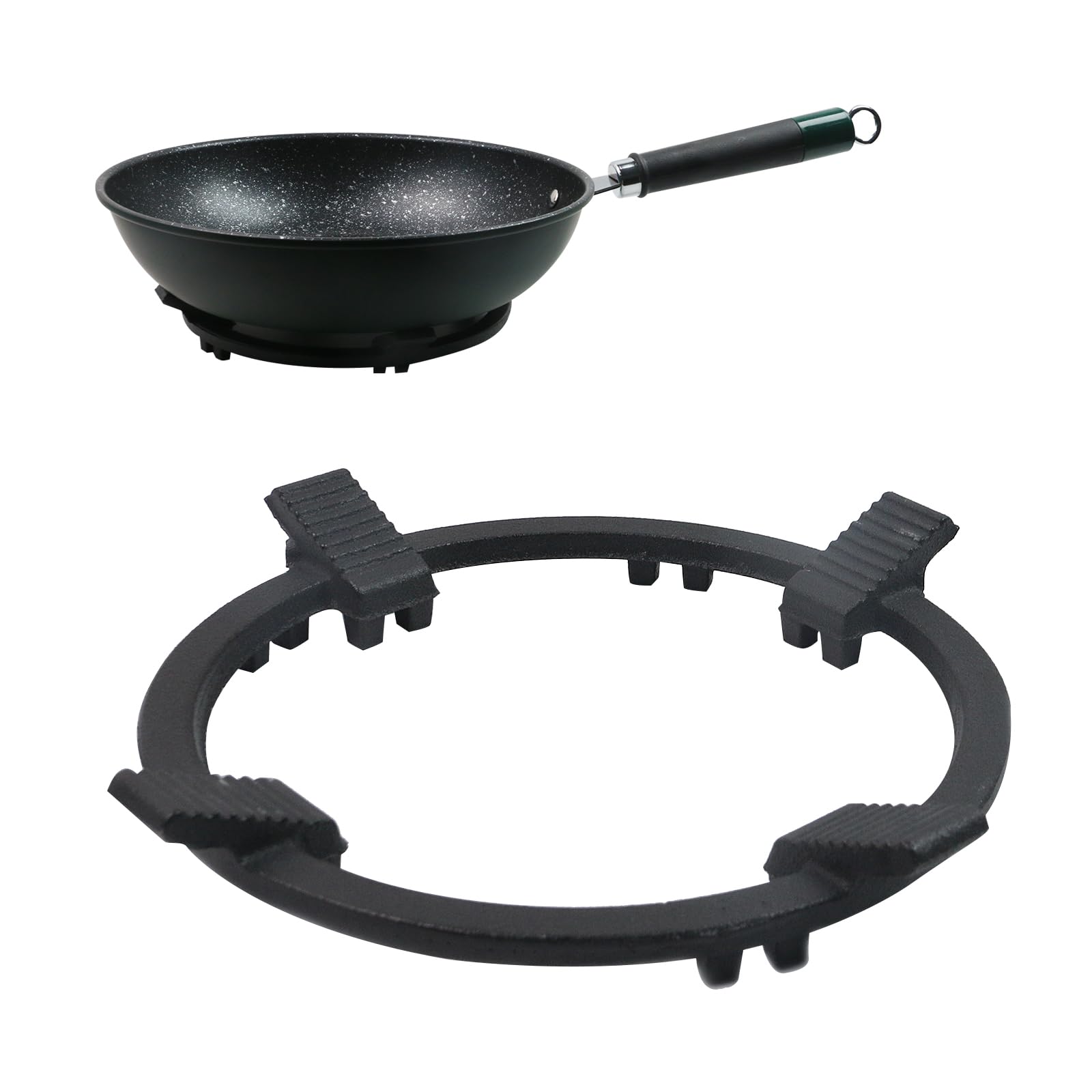 Cast Iron Wok Ring for Gas Stove - 8.46