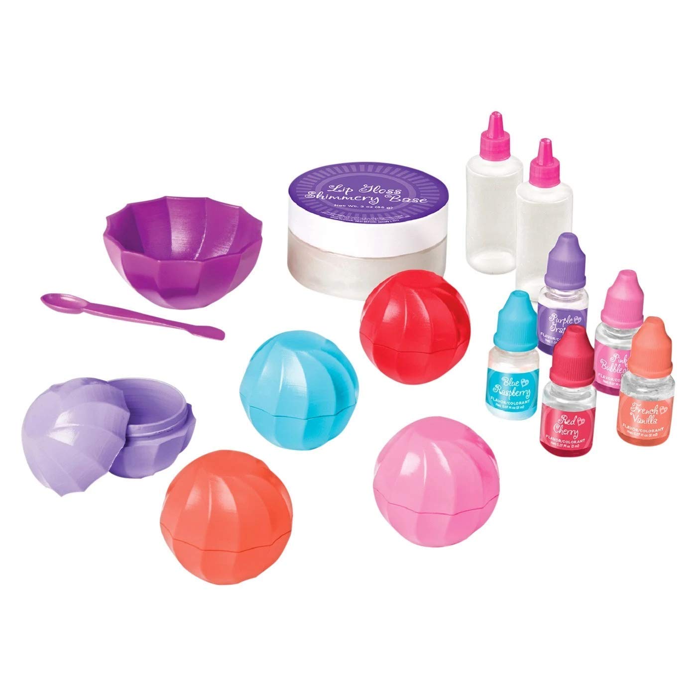 Cra-Z-Art Shimmer 'N Sparkle DIY Lip Gloss Kit for Kids - Make Your Own Sweet Lip Treats (17531) | Fun Birthday Gift & Creative Activity for Girls