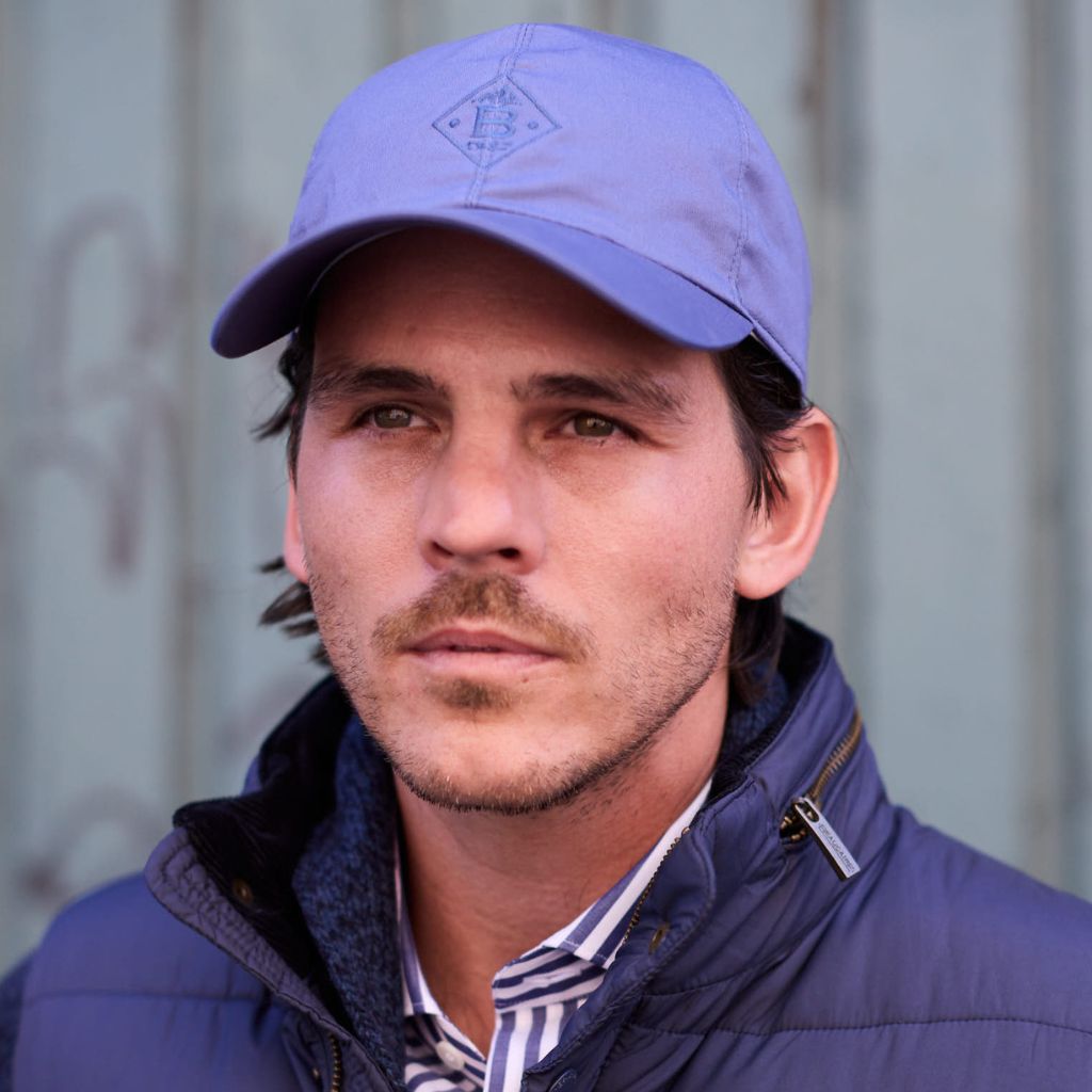 BEAUCAIRE Cotton Baseball Cap for Men & Women - Adjustable Indigo Blue Dad Hat - Casual, Outdoor, Sports, Travel Accessories