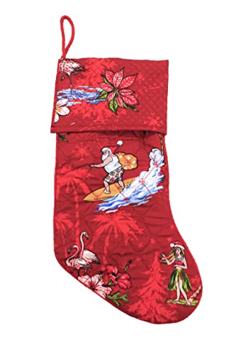 Red Santa in Hawaii