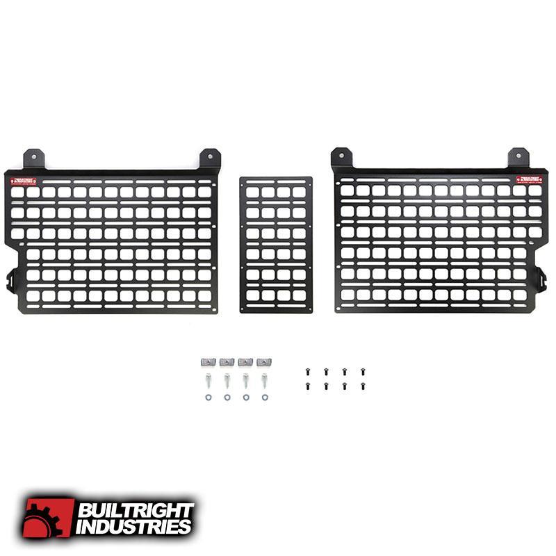 2024 Jeep Gladiator (JT) Bedside Rack System Front Panel - Heavy Duty Truck Bed Accessory for Off-Roading & Overlanding Adventures