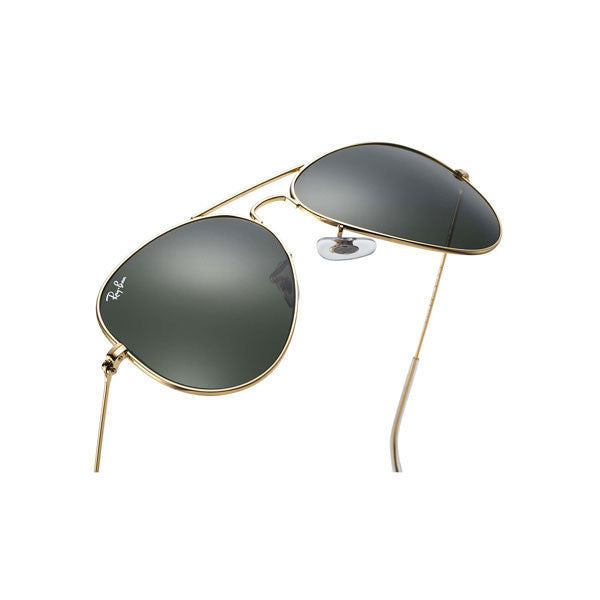 Aviator Sunglasses Gold/Grey Green Lens - Classic Retro Pilot Style for Men & Women - Perfect for Driving, Travel, and Outdoor Activities