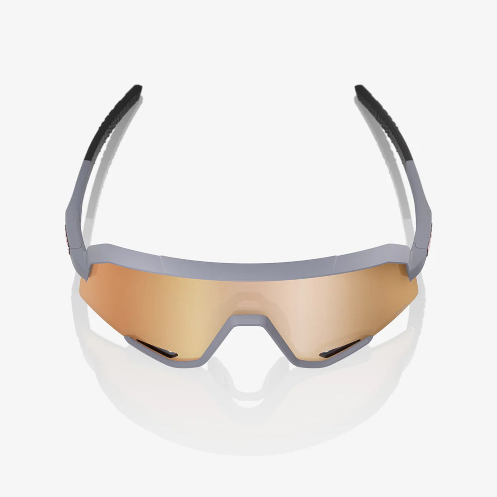 SLENDALE 100% UV Protection Sunglasses - Soft Tact Grey Frame with HiPER Copper Mirror Lens for Driving, Outdoor Sports & Fashion