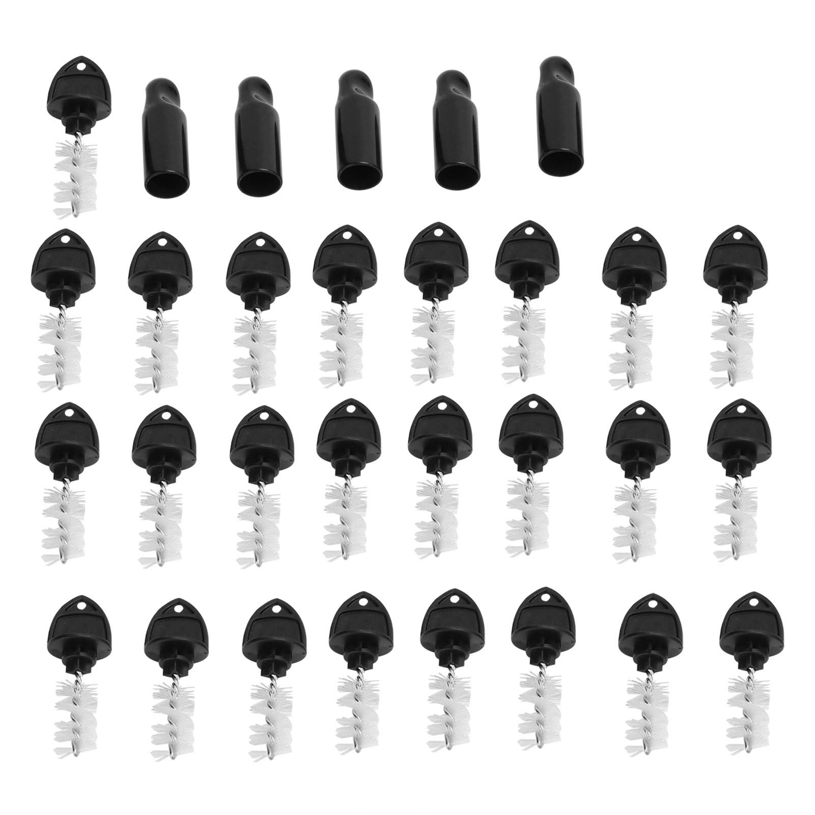 **25PCS Durable Beer Tap Brush Set – Practical Home Brewing Accessories for Bar, Kitchen & Home Cleaning**    *(Ideal for Cleaning Beer Taps, Kegs, and Home Brewing Equipment – Perfect for Brewers & Bartenders!)*