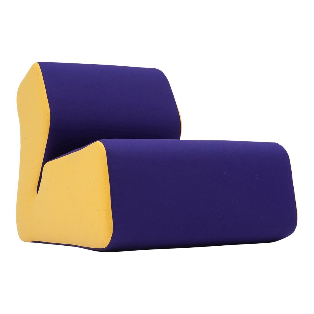 Hugo Lounge Chair - Modern Accent Chair for Living Room, Bedroom & Office - Comfortable Upholstered Armchair with Wooden Legs - Perfect for Relaxing, Reading & Lounging