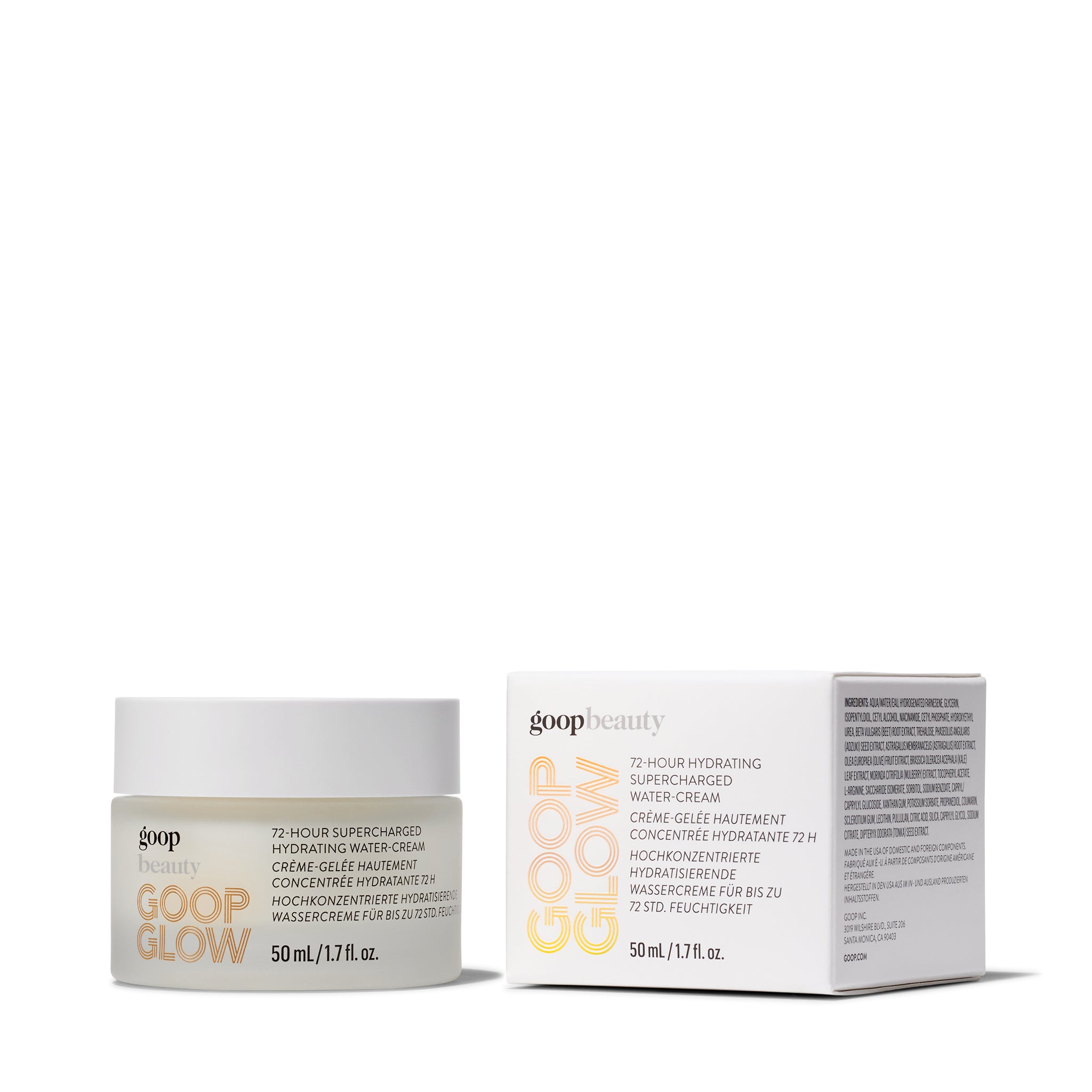 72 Hour Supercharged Hydrating Water Cream - Intense Moisturizing Face Cream for Dry Skin - Day & Night Hydration for Glowing Skin - Perfect for Daily Skincare Routine & Travel Essentials