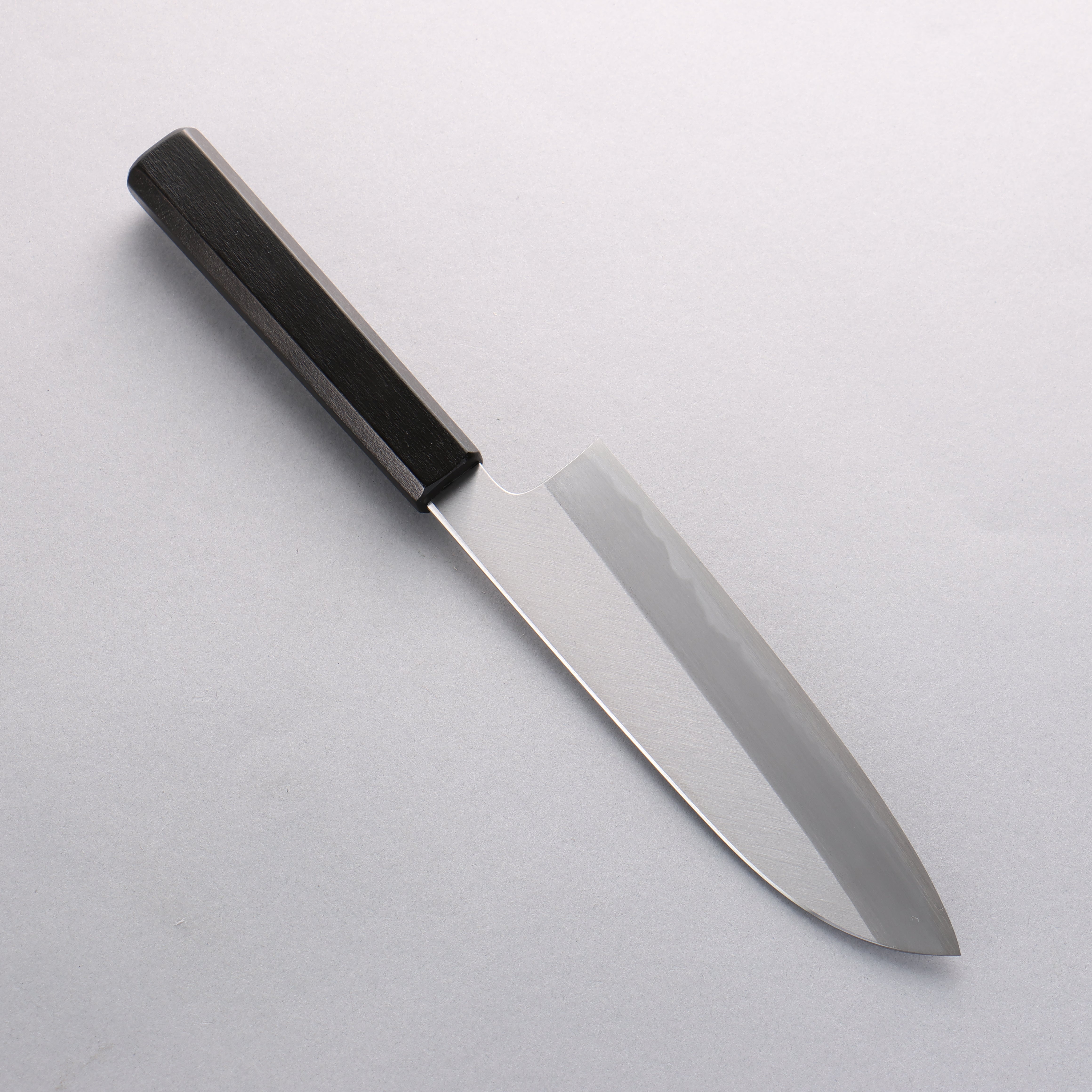 Premium Kagekiyo White Steel Santoku Knife 165mm - Japanese Chef Knife with Magnolia Lacquered Handle - Perfect for Slicing, Dicing & Chopping Vegetables, Meat & Fish