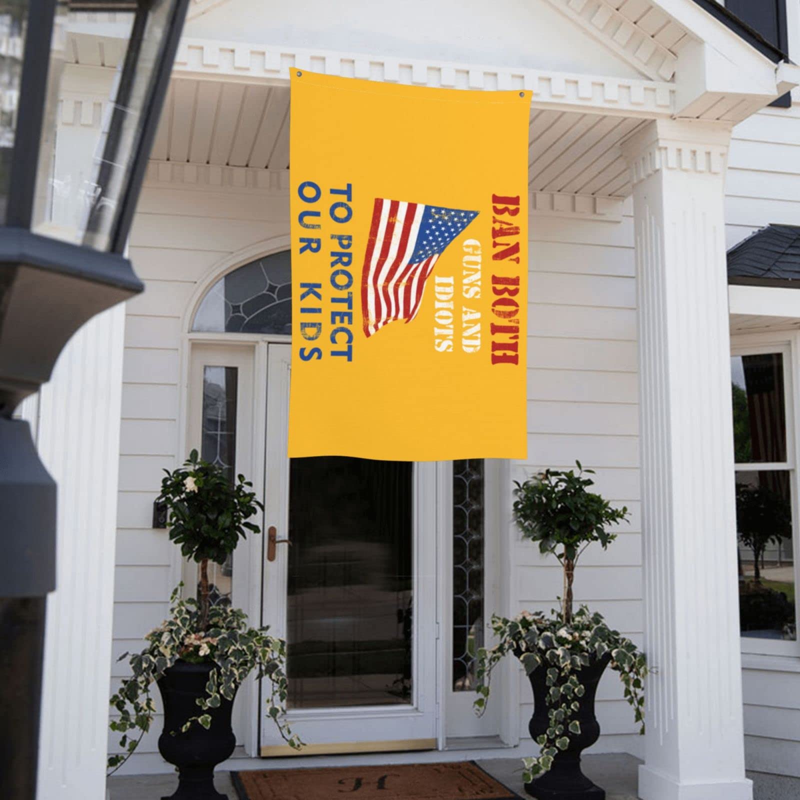3x5 March For Our Lives Flag - Pray For Uvalde Texas, Enough Is Enough Gun Control Now, End Gun Violence, Protect Our Kids Not Guns - No More Silence Protest Banner (No Flag Pole Included) - Perfect for Rallies, Memorials & Social Justice Events