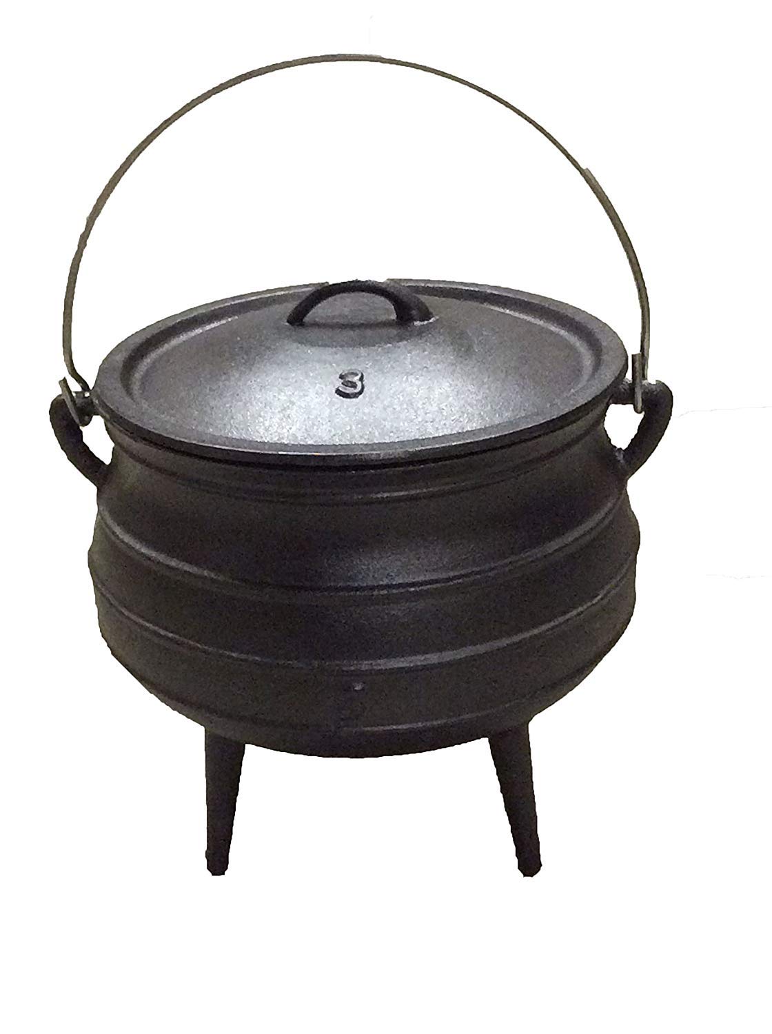 Cuisiland 8.6QT Cast Iron Dutch Oven Pot - Heavy Duty Enameled Cooking Pot for Camping, Braising, Stewing & Outdoor Cooking - Perfect for Soups, Stews & One-Pot Meals