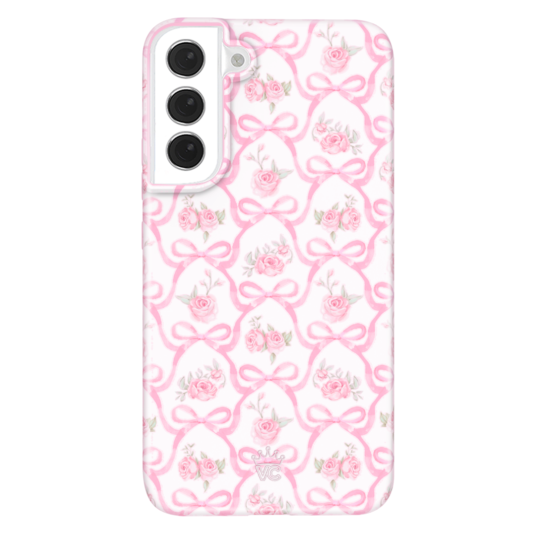 Cute Pink Bow Samsung Phone Case - Elegant & Protective Cover for Samsung Galaxy [Model] - Perfect for Everyday Use, Gifts & Special Occasions