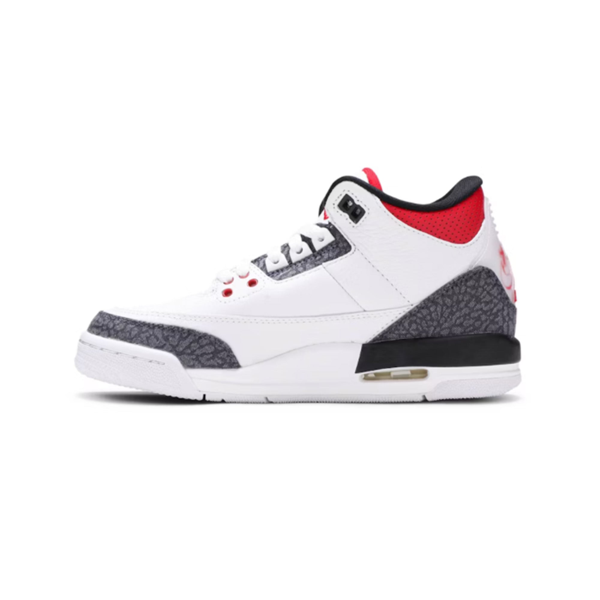 Air Jordan 3 Retro SE T CO Japan 'Fire Red Denim' GS - Authentic Basketball Shoes for Women & Girls - Perfect for Streetwear, Sneaker Collection & Casual Fashion