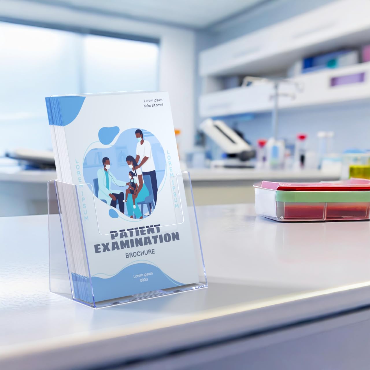 Acrylic Brochure Holder for 5.5
