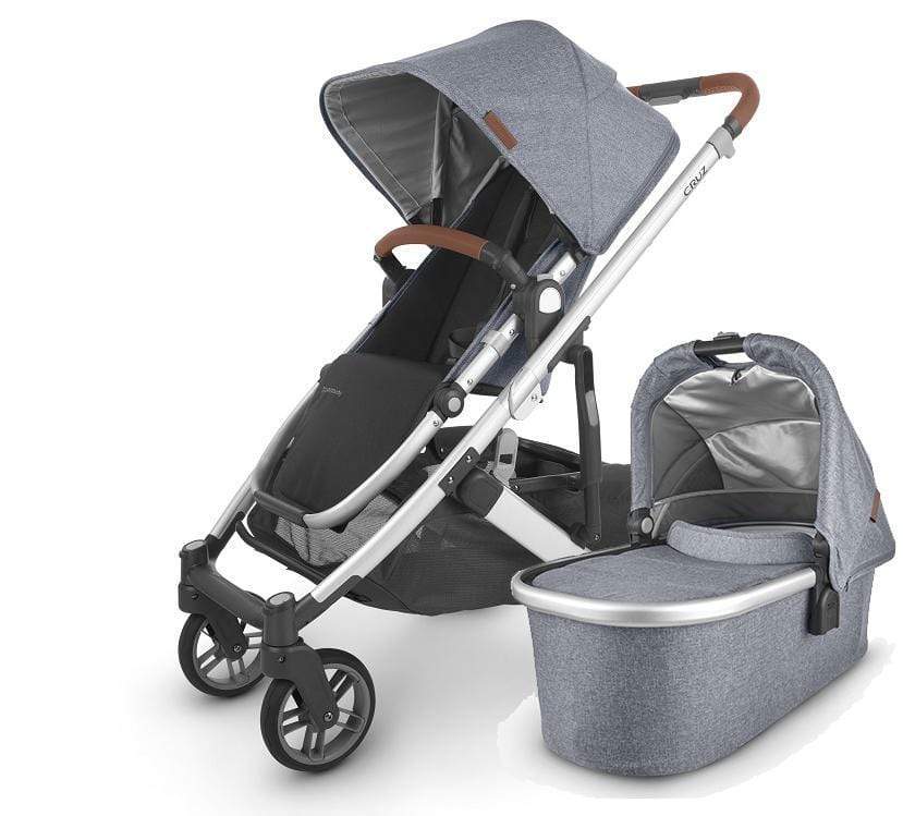 UPPAbaby Cruz V2 Lightweight Stroller with Bassinet - Compact, All-Terrain Baby Stroller for Newborns & Toddlers - Perfect for Travel, Shopping & Daily Walks