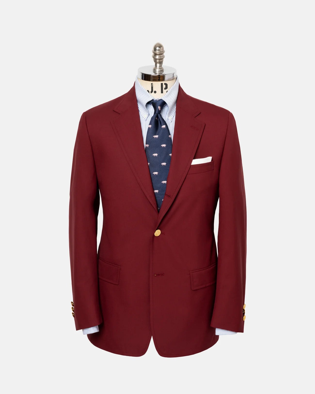 Classic Fit Wool Blazer for Men - Premium Tailored Business & Formal Wear - Perfect for Office, Weddings & Special Occasions