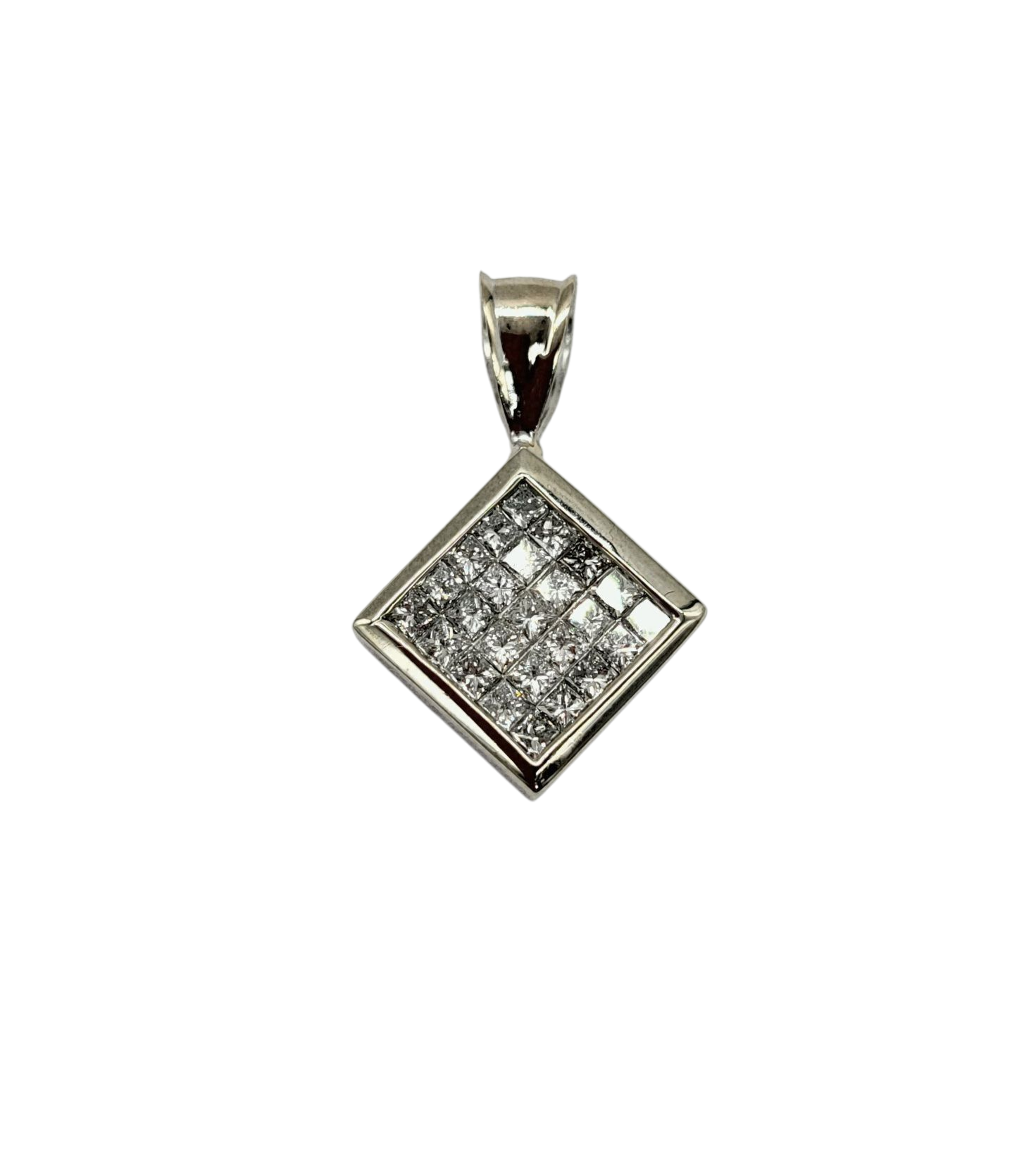1 Carat Diamond Pendant Necklace - 14K White Gold Solitaire Pendant for Women - Perfect for Anniversary, Birthday & Valentine's Day Gifts