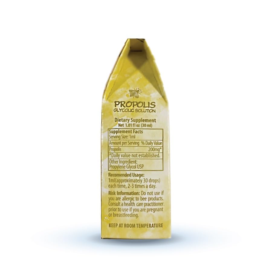 Official Distributor - 3 Bottles of Apiario Silvestre Brazilian Green Bee Propolis Liquid Glycolic Extract - Alcohol-Free, Wax-Free, Sugar-Free - Natural Immune Support for Daily Wellness