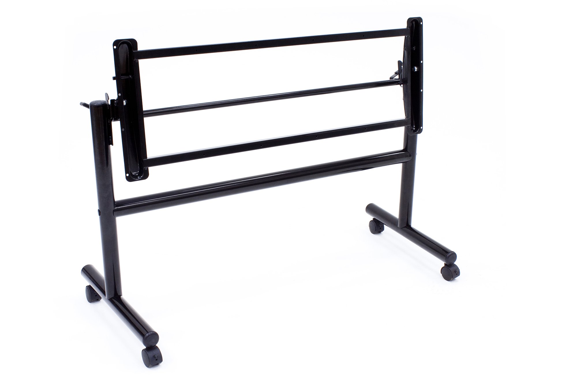 Regency Kobe Flip Top Base for 48 to 60-Inch Training Tables - Heavy Duty Adjustable Height Folding Table Legs for Gym, School & Office - Perfect for Workout, Classroom & Conference Room Use