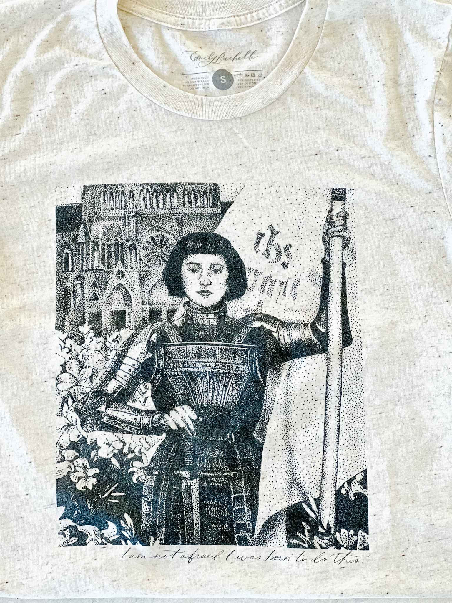 Saint Joan of Arc T-Shirt - Vintage French Heroine Graphic Tee - Casual Wear & Historical Costume Inspiration