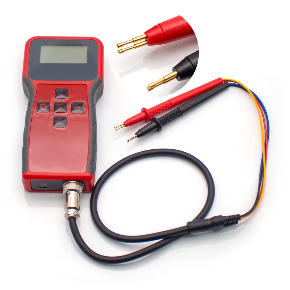 YR1030 High-Precision Lithium Battery Internal Resistance Tester - Professional 18650 Battery Analyzer for DIY, RC Cars, Solar Power & Electric Vehicles