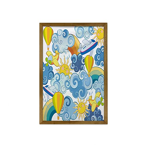 Yellow and Pale Blue