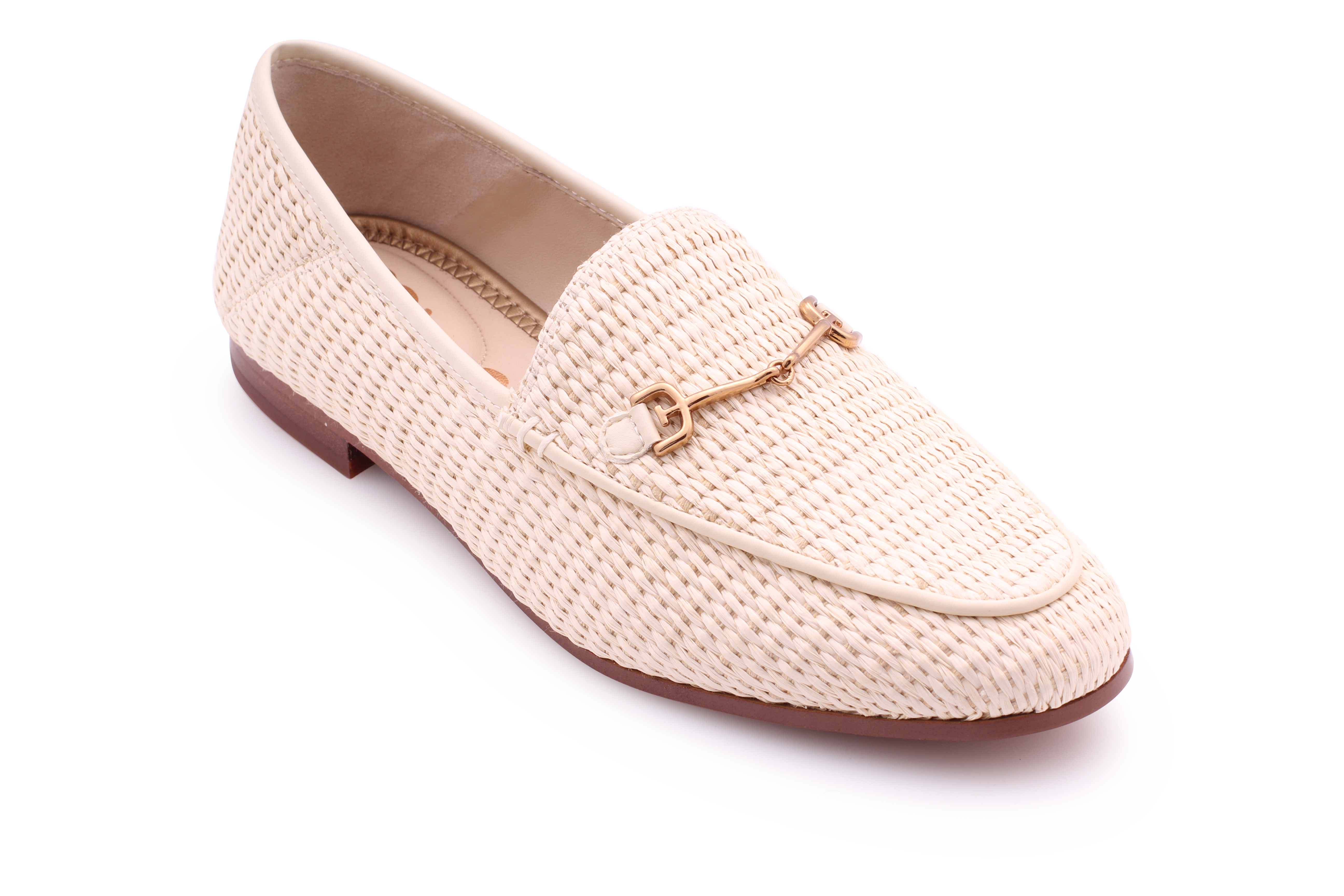 Sam Edelman Loraine Woven Loafers - Women's Comfortable Slip-On Shoes for Work & Casual Wear | Office, Travel & Everyday Use