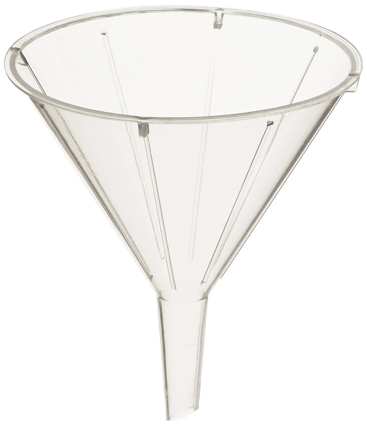 Globe Scientific 8304 Polypropylene Disposable Funnel - 65mm Top ID - Pack of 3 Sets (100 Total) - Ideal for Lab Experiments, Chemical Transfer & DIY Projects