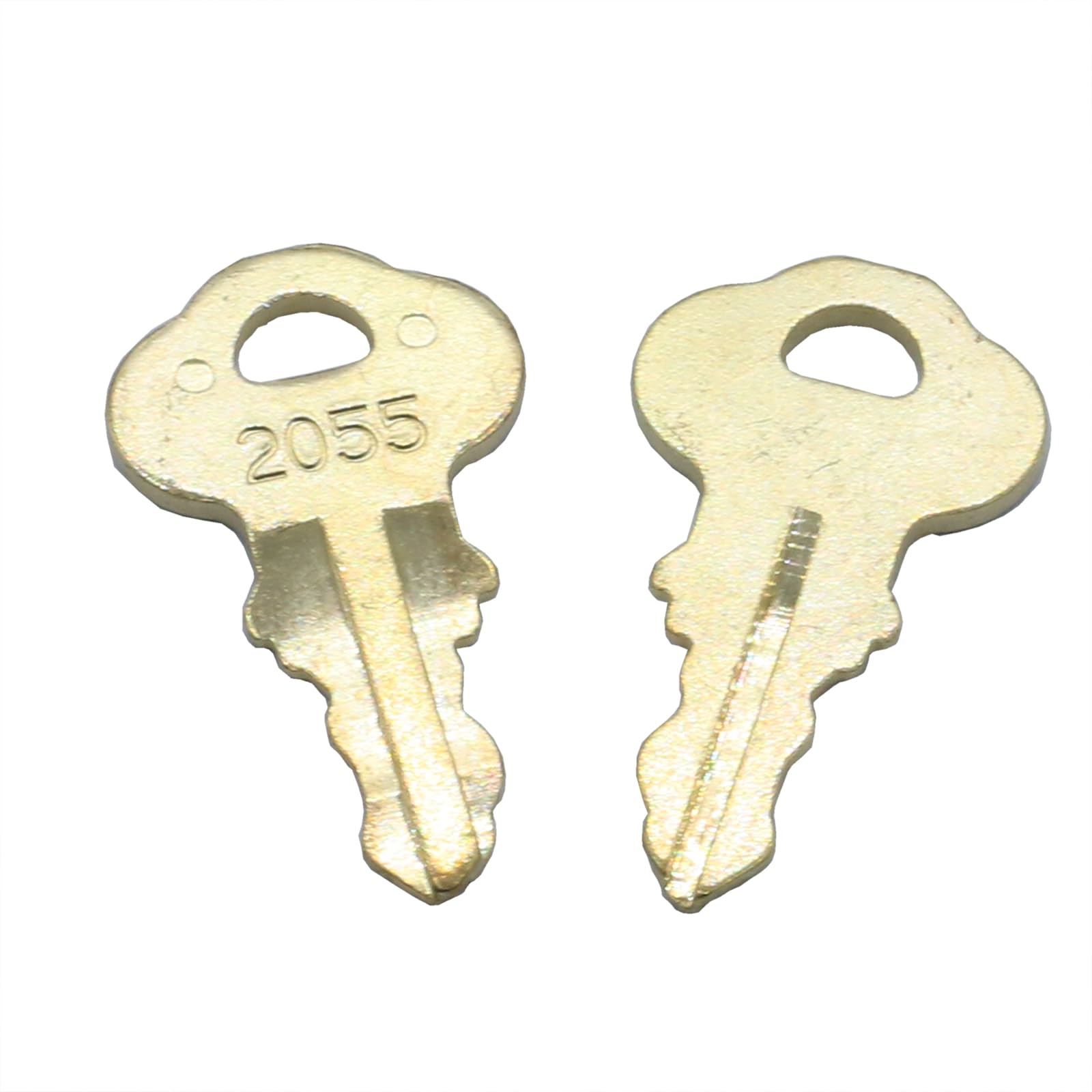 10 Pack 2055 Keys Compatible with Bradley Paper Towel Dispensers, Toilet Tissue Holders & Soap Dispensers - Replacement Parts for Commercial Restrooms, Offices & Public Washrooms