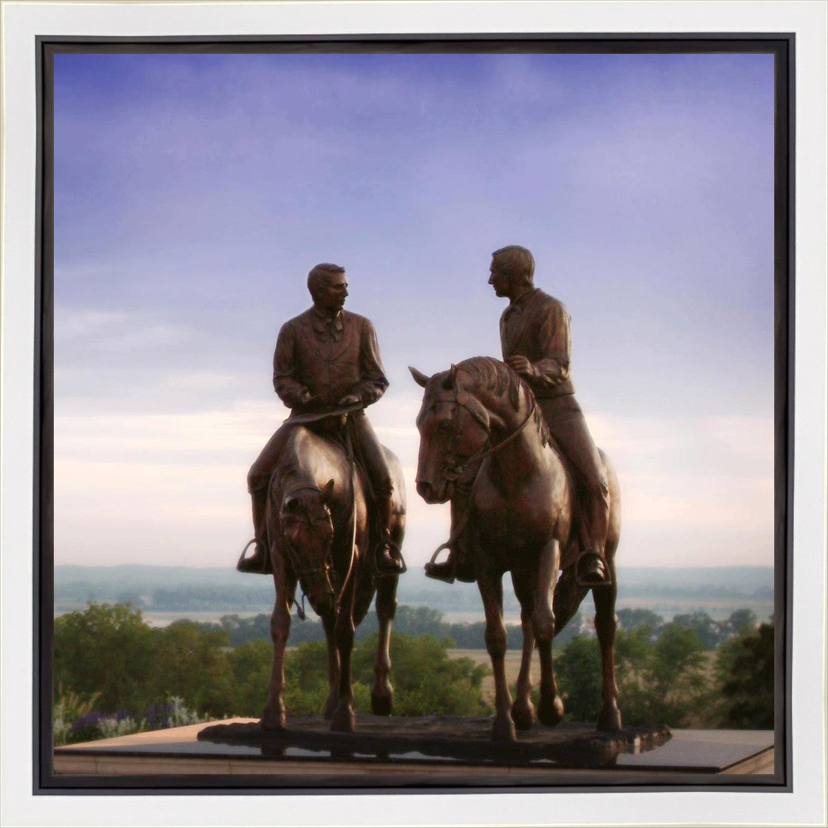 Joseph & Hyrum Premium Gallery Wrap Canvas - Elegant Wall Art for Home & Office Decor - Perfect for Living Room, Bedroom, or Gift Giving