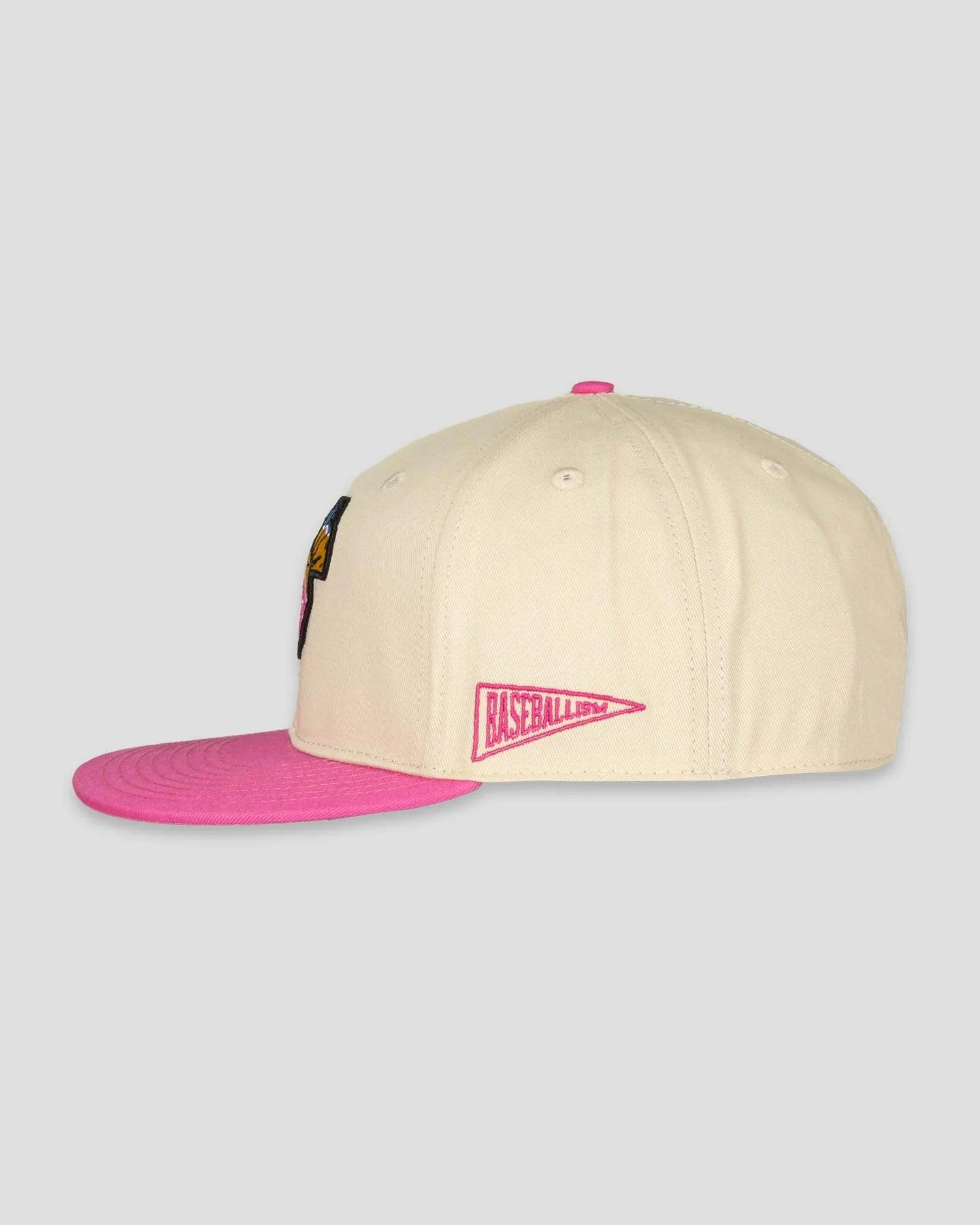 Baseballism Doubles and Bubbles Snapback Hat - Adjustable Dad Cap for Baseball Fans | Perfect for Games, Tailgating & Casual Wear