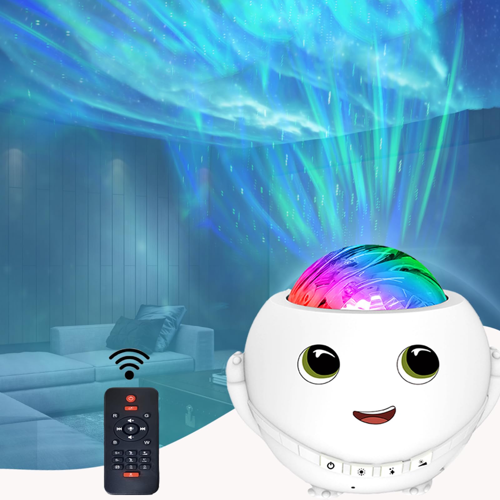 **16 Modes Star Projector Night Light for Kids - Northern Lights & Galaxy Star Projection with Remote Control & Timer, Perfect for Bedroom Decor, Parties, Gifts for Women & Men - Create a Magical Atmosphere for Relaxation & Sleep**