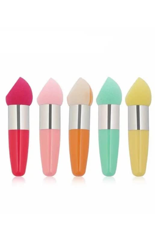 PUKA Foundation Sponge Powder Blender - 20pcs Multicolor Beauty Makeup Sponge Set for Liquid, Powder & Concealer Application - Perfect for Professional Makeup Artists & Home Use