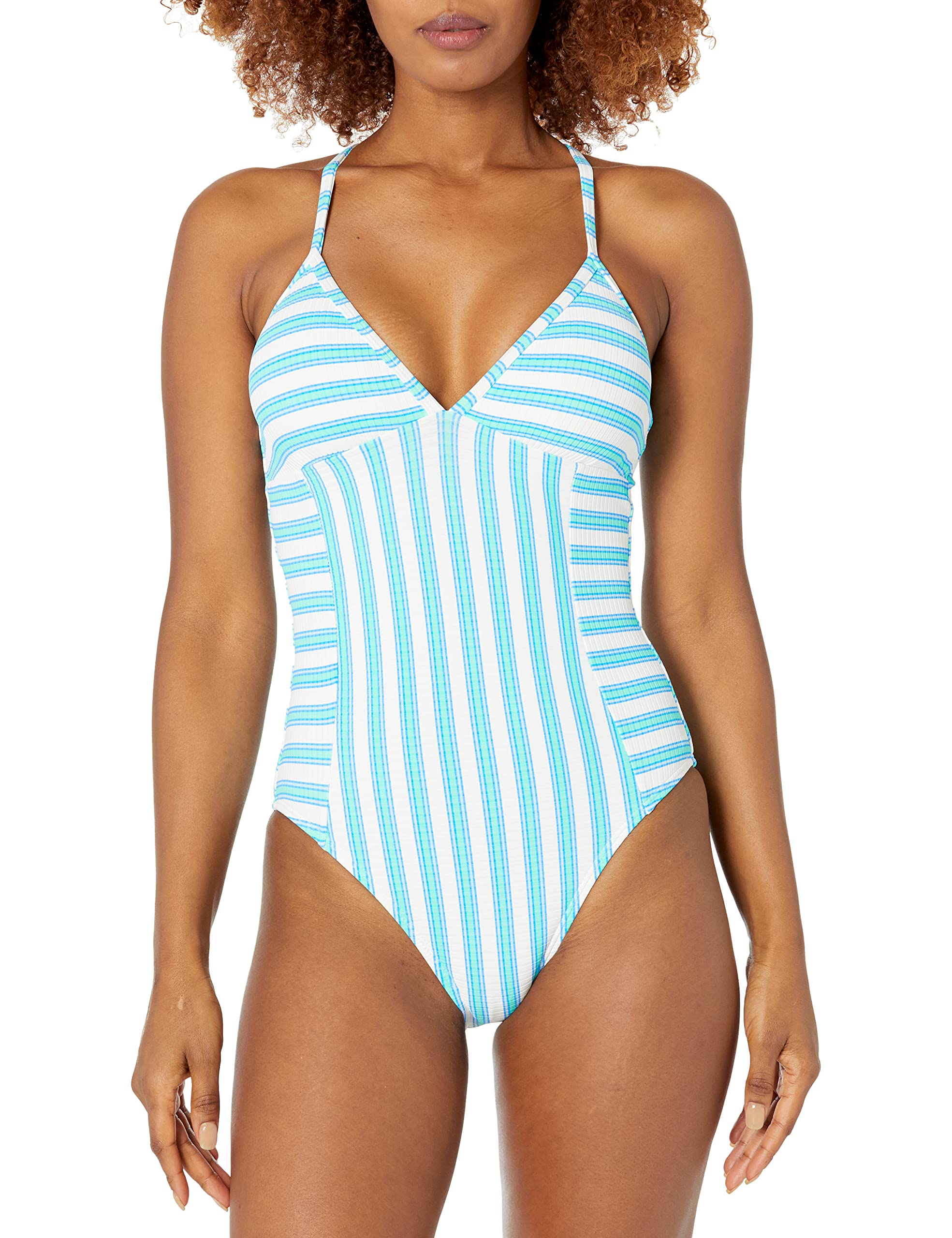 Splendid Women's One Piece Swimsuit - Standard Horizon Line Design for Beach, Pool & Summer Vacations