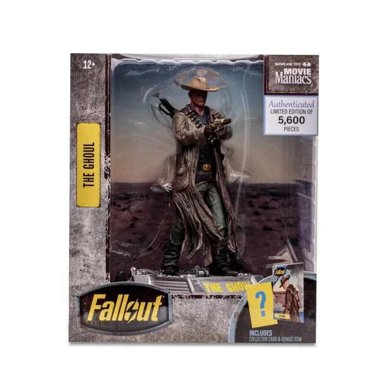 Fallout The Ghoul Limited Edition Collectible Action Figure - Post-Apocalyptic Wasteland Character for Display & Gaming Scenes