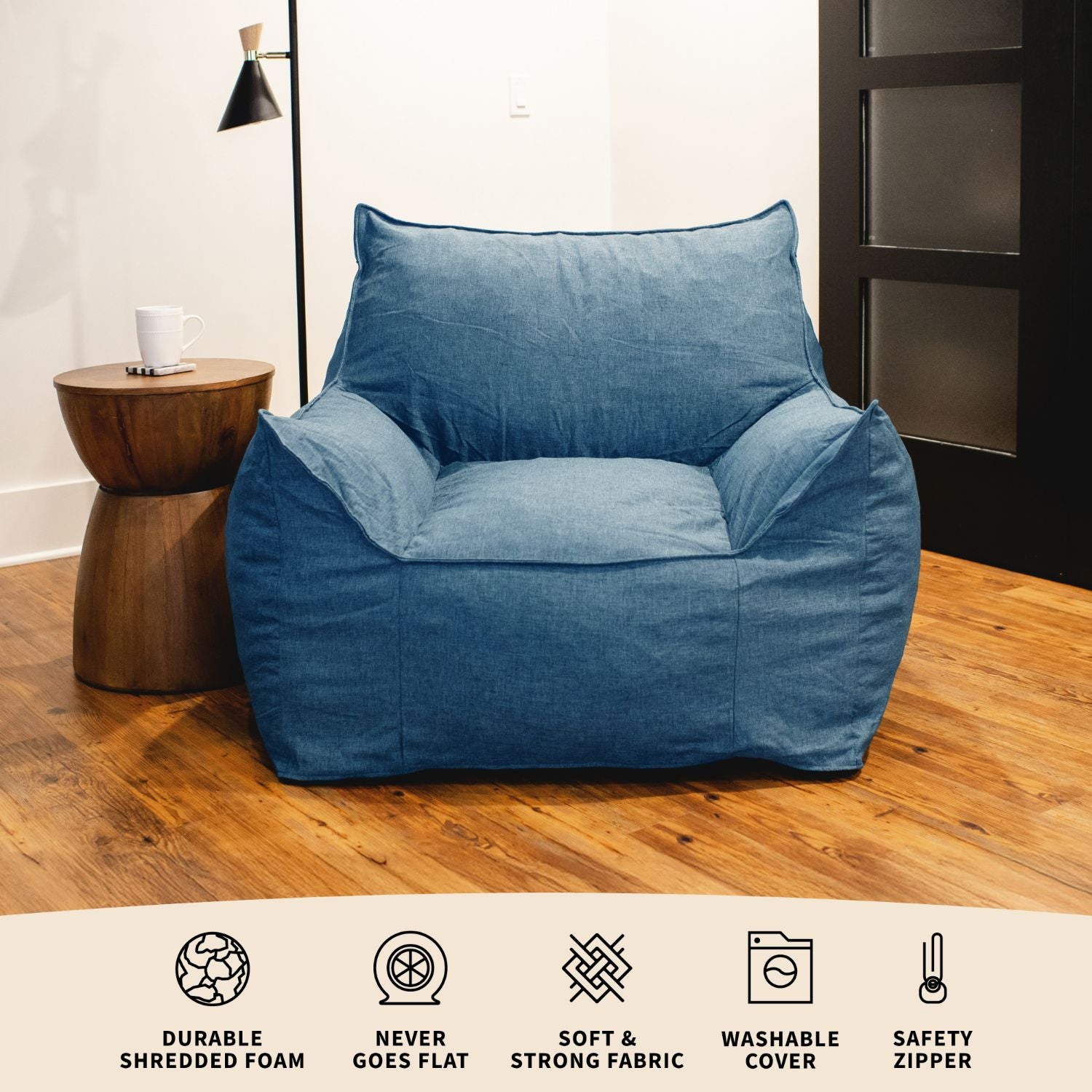 Premium Imperial Lounger - Ultra Comfortable Reclining Chair for Living Room, Bedroom & Patio - Perfect for Relaxation, Reading & Napping