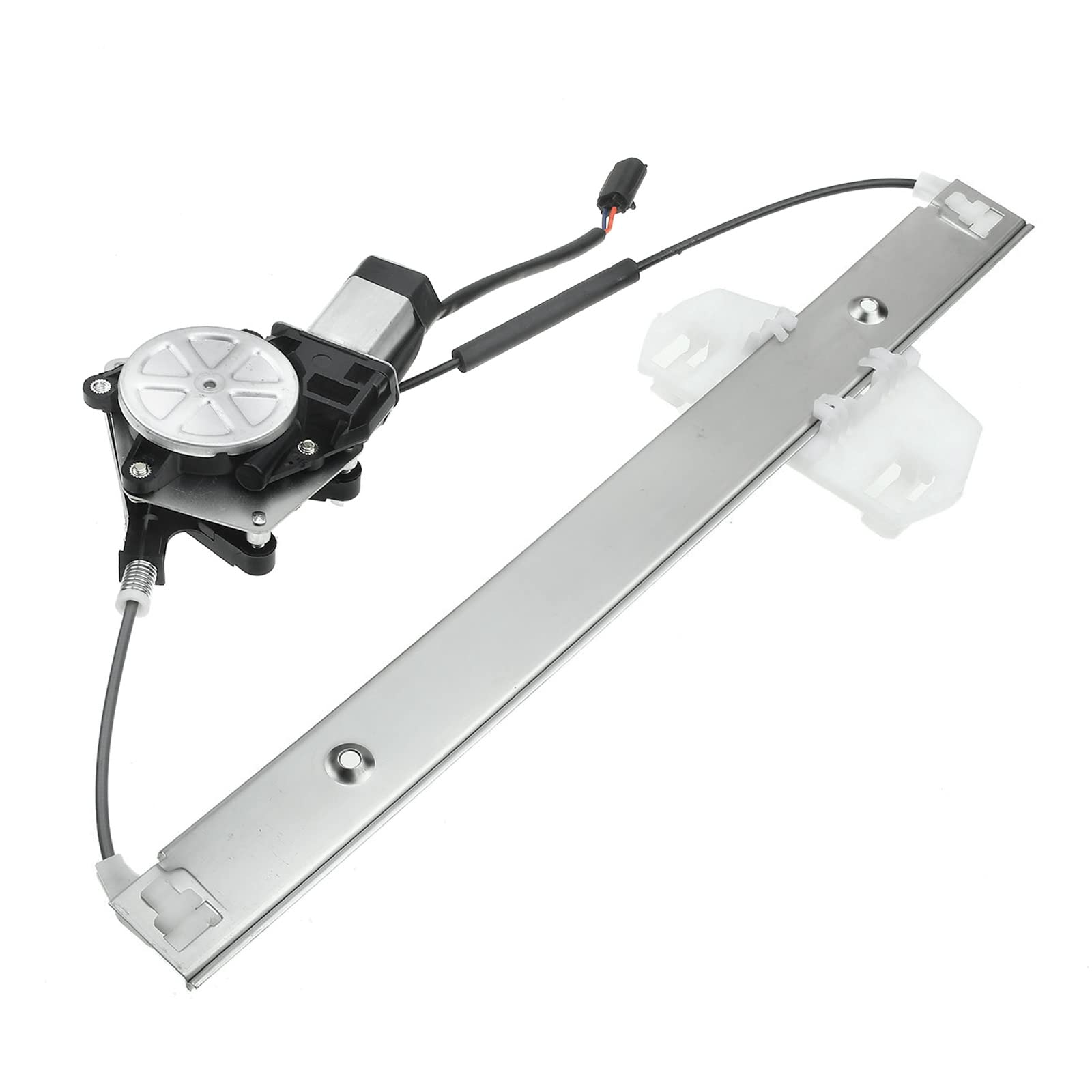 Premium Power Window Regulator with 2-Pin Motor - Compatible with Jeep Wrangler JK 2007-2018 (Rear Driver Side) | Durable Replacement Part for Smooth Window Operation