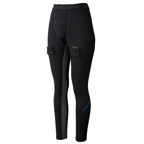 Bauer Compression Women's Jill Pant - High Waist Yoga Pants for Workout, Running & Lounge - Moisture Wicking & Tummy Control Activewear