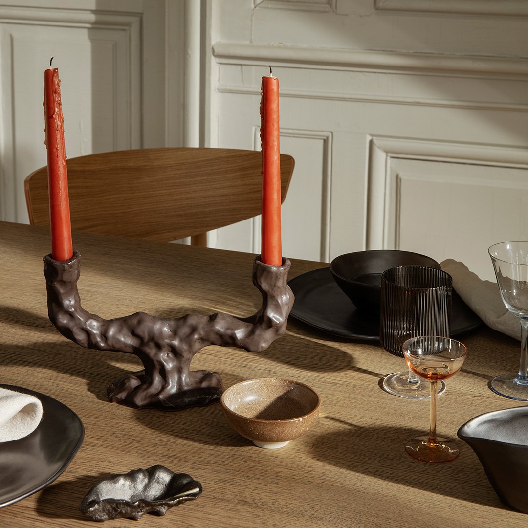 Stylish Dito Candle Holder - Elegant Home Decor for Dining Table, Wedding Centerpiece & Romantic Ambiance