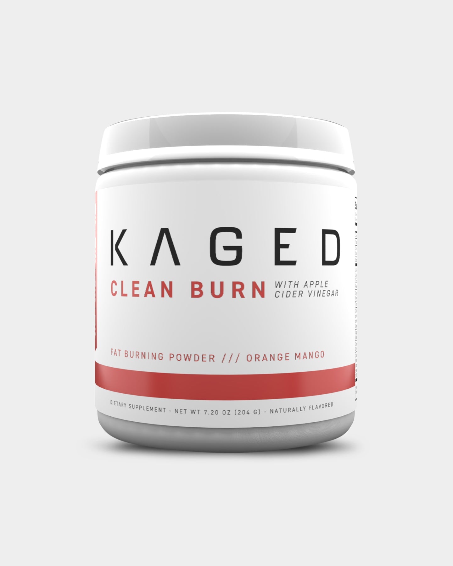 Kaged CLEAN BURN Fat Burner Supplement - Natural Weight Loss Pills for Men & Women - Boost Metabolism & Energy - Ideal for Gym, Workout & Active Lifestyle