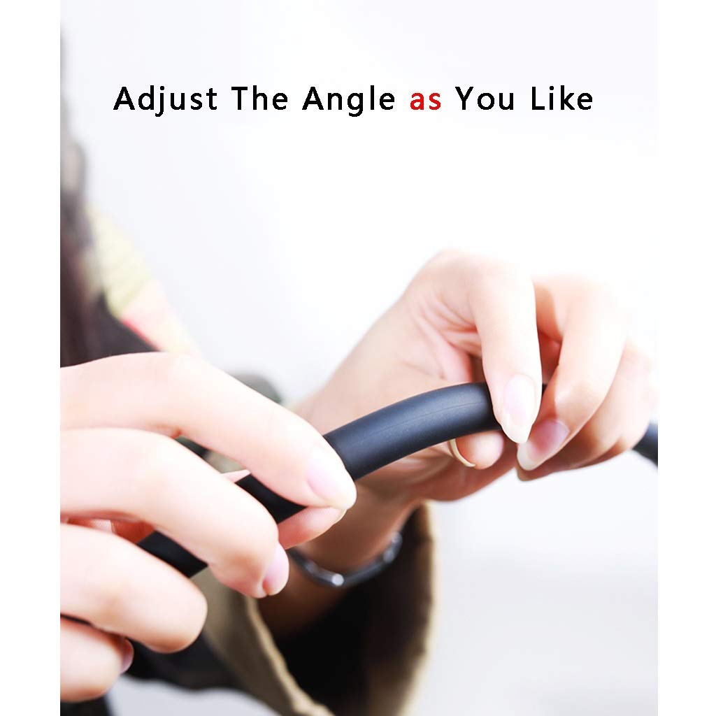 Flexible Gooseneck Phone Stand Holder for Bed & Desk - Adjustable Lazy Arm Mount for iPhone 12 Mini/11 Pro/XS Max/XR - Perfect for Reading, Watching Videos & Hands-Free Calling in Bed, Office or Car