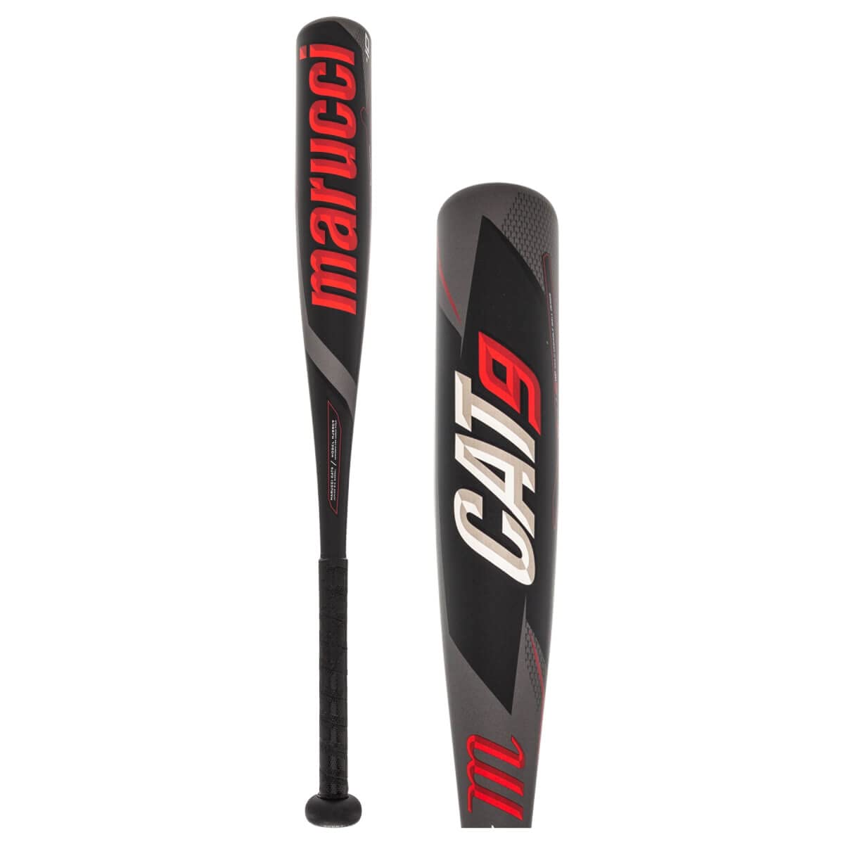 Marucci CAT9-10 USSSA Junior Big Barrel Youth Metal Baseball Bat - 2 3/4