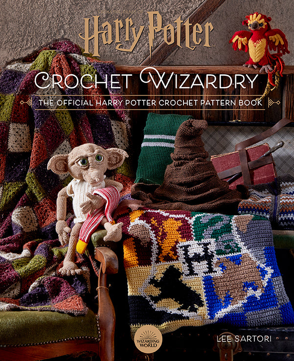 Harry Potter Crochet Kit - DIY Wizardry Magic Yarn Craft Set for Beginners | Perfect for Gifts, Home Decor & Harry Potter Fans