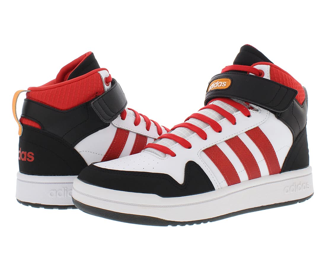 adidas Men's Postmove Mid Basketball Shoes - High-Top Sneakers for Casual Wear, Street Style & Gym Training
