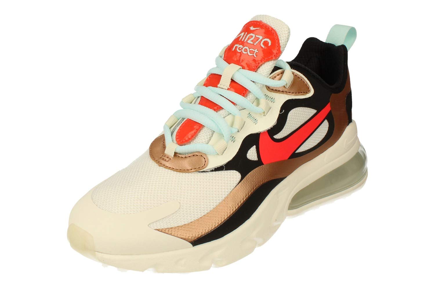 Nike Air Max 270 React Women's Running Shoes - Lightweight Cushioned Sneakers for Jogging, Gym & Workouts | Style Ct3428 | Perfect for Casual Wear & Athletic Training