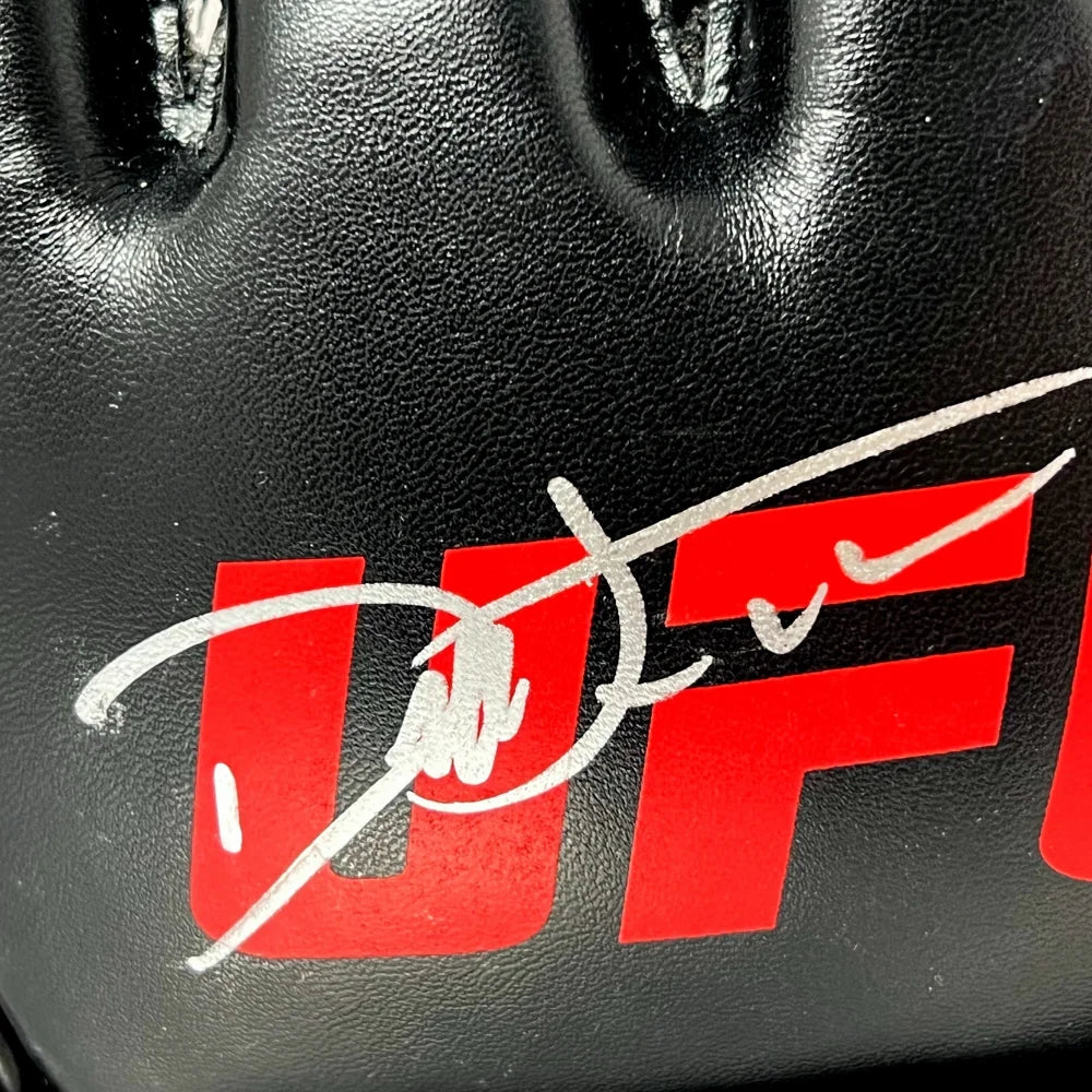 Authentic Deiveson Figueiredo Autographed UFC Gloves with JSA COA - MMA Collectible for Fans & Display
