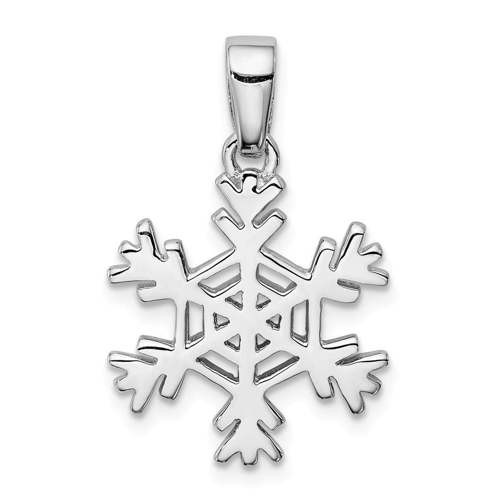 Sterling Silver Snowflake Earrings and Pendant Set - Elegant Winter Jewelry Gift for Women | Perfect for Christmas, Holidays & Special Occasions
